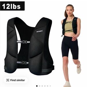 Hotwave Black Weighted Vest